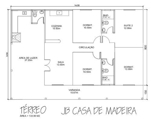 Casa de Madeira 133 m² – Iúna-ES