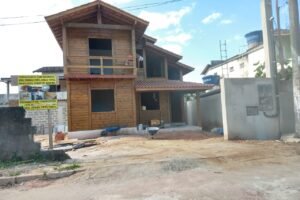 Duplex JB Casa de Madeira – Modelo Aracruz-ES – 106,10 m²